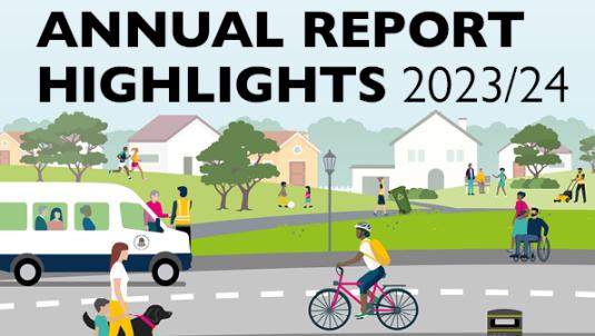 Surrey Heath Borough Council Annual Report highlights 2023/24. surreyheath.gov.uk/annualplan