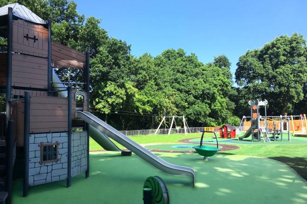 Playground at Frimley Lodge Park