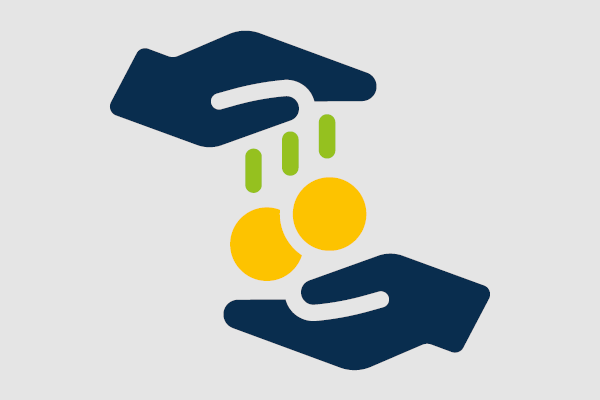 icon to represent payment to suppliers